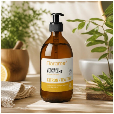 Florame Citron - Savon Liquide Tea Tree 470 ml