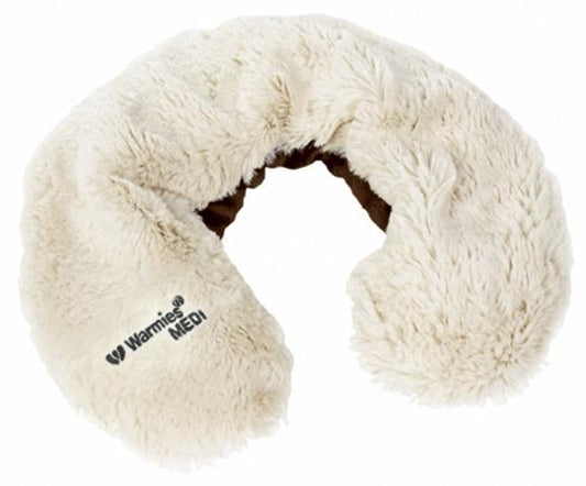 WARMIES Nackenwärmer Beige Lavendel-Füllung