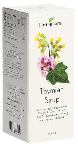 PHYTOPHARMA Thymian Sirup 200 ml