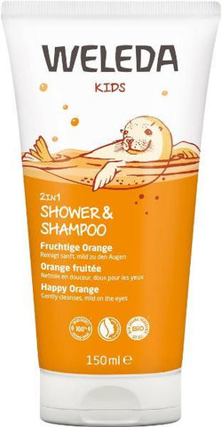 WELEDA KIDS 2in1 Shower&Shampoo Orange Tb 150 ml