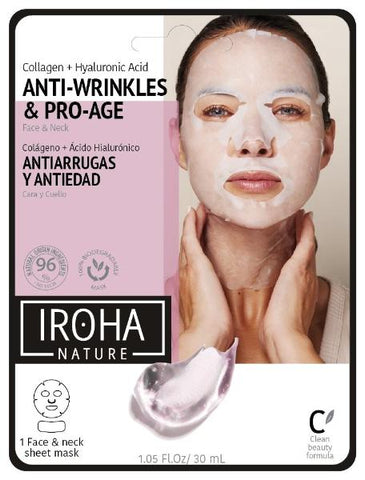 IROHA Cotton Face&Neck Mask A Age 30 ml
