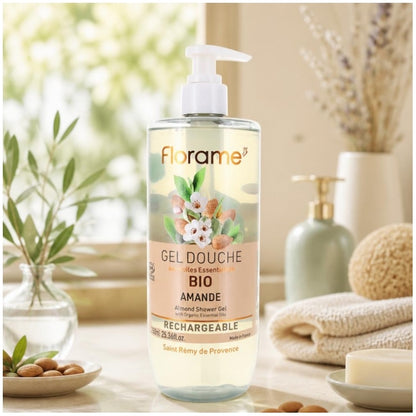Florame Gel Douche Amande Bio 750ml