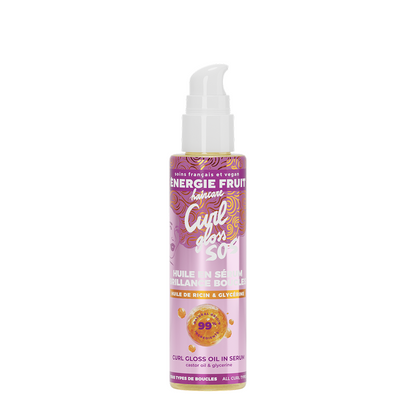 Sérum en huile capillaire - SOS boucles brillantes - Cheveux bouclés