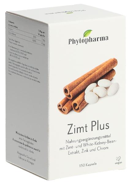 PHYTOPHARMA Zimt Plus Kaps Ds 150 Stk