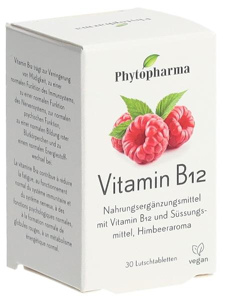 PHYTOPHARMA Vitamin B12 Lutschtabl Ds 30 Stk