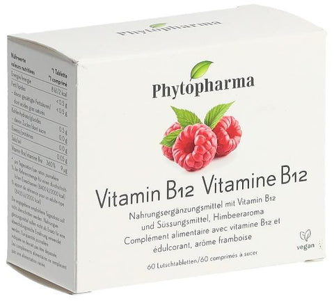 PHYTOPHARMA Vitamin B12 Lutschtabl Ds 60 Stk