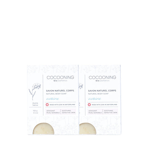 Duopack savon avoine