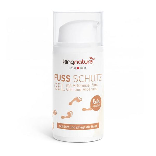 KINGNATURE Crema Protettiva per Piedi Dispenser 30 ml
