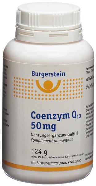 BURGERSTEIN Coenzym Q10 Lutschtabletten 50 mg (100 Stk.)