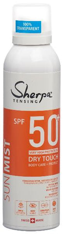 SHERPA TENSING SprÃ¼hnebel SPF 50+ INVISIB 200 ml