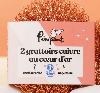 Grattoirs Cuivre - Lot de 2