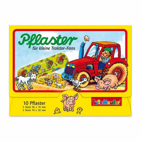 LUTZ MAUDER Kinderpflaster Traktorfans 10 Stk