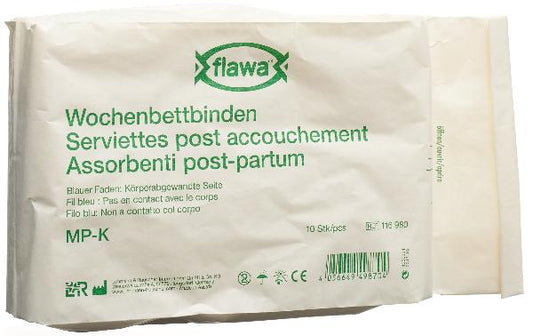 FLAWA Wochenbettbinden MP-K 10 Stk