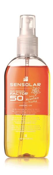 SENSOLAR Sonnenspray ohne Emulgator LSF50 Spray 200 ml