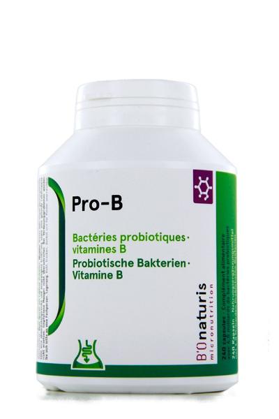 BIONATURIS Pro-B Capsule da 4,8 miliardi + Capsule di Vitamina B da 240 Capsule