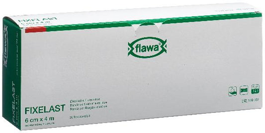 FLAWA Fixelast Fixierbinde 6cmx4m in Cellux 20 Stk