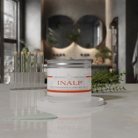 Maschera viso opacizzante e levigante anti-inquinamento Inalp