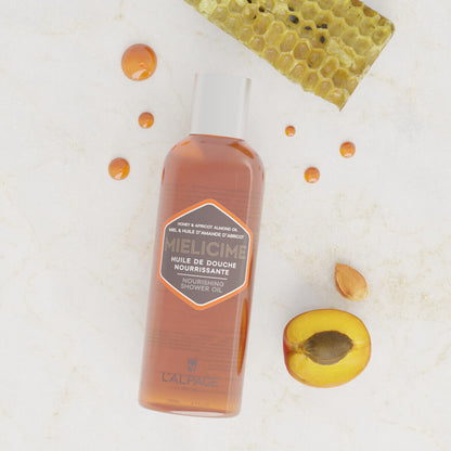 Duschöl und nährendes Massageöl Mielicime