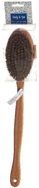 HERBA Bade- Massagebürste Rosshaar/Pflanzenfaser