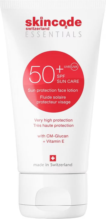 Lotion pour le visage protection solaire FPS 50+