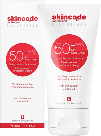 Lozione solare per il viso SPF 50+