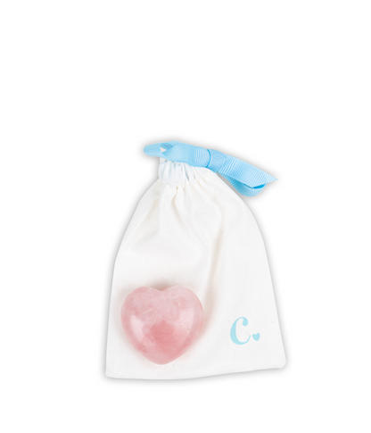 Cœur en Quartz Rose