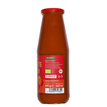 BIO COMPANY Passierte Tomaten BIO 680g