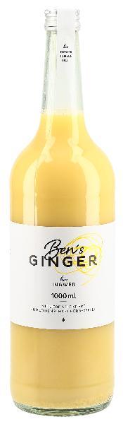 BEN'S GINGER Concentré de gingembre biologique 1000 ml - bouteille