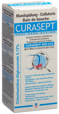 CURASEPT ADS 212 Mouthwash 0.12 % Fl 200 ml