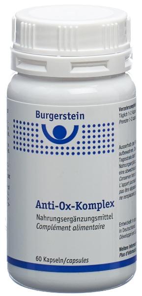 BURGERSTEIN Anti-Ox Kapseln 60 Stück