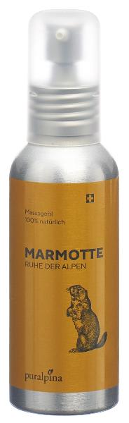 PURALPINA Marmotte Huile de massage 100 ml