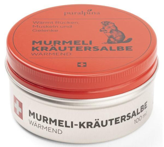 PURALPINA Baume réchauffant aux herbes de marmotte 100 ml