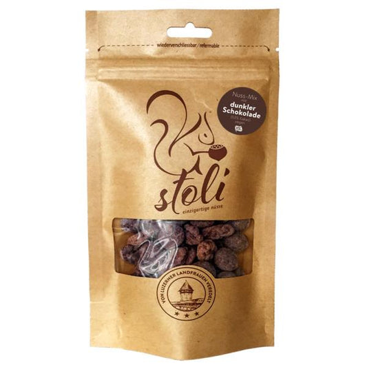 STOLI Nuss-Mix mit dunkler Schokolade Btl 175 g