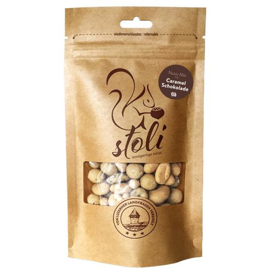STOLI Nuss-Mix mit Caramel Schokolade 175 g