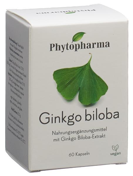 PHYTOPHARMA Ginkgo Biloba Kapseln (60 Stk.)