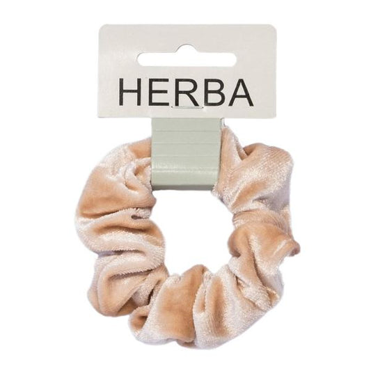HERBA Scunci 9cm Samt beige