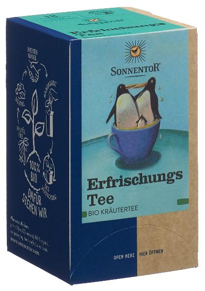 SONNENTOR Erfrischungstee Beutel Premium 18 Stück