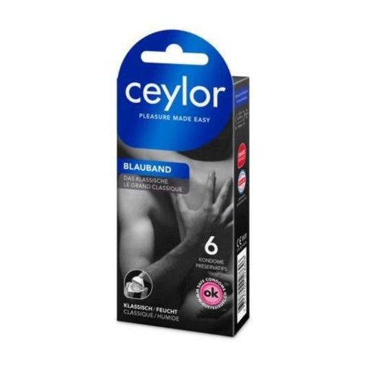 CEYLOR Blauband Kondom mit Reservoir (n) 6 Stk
