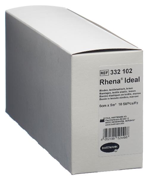 RHENA Ideal Elastische Binde 6cmx5m hautf 10 Stk