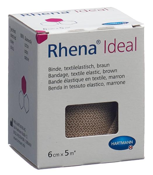 RHENA Ideal Elastische Binde 6cmx5m hautf