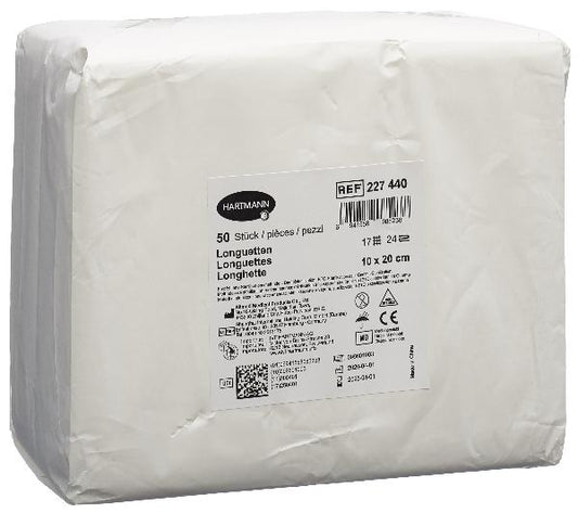 IVF Longuettes T17 10x20 cm 24-pieghe 50 pezzi