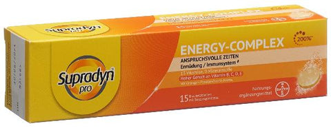 SUPRADYN pro energy-complex Brausetabl 15 Stk