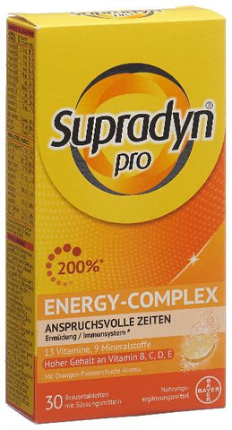 SUPRADYN pro energy-complex Brausetabl 30 Stk