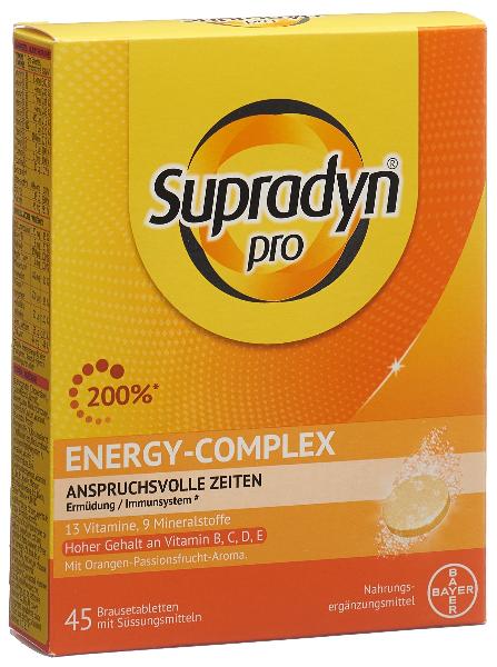 SUPRADYN pro energy-complex Brausetabl 45 Stk