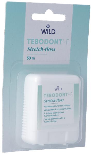 TEBODONT-F Stretch Zahnfaden 50m