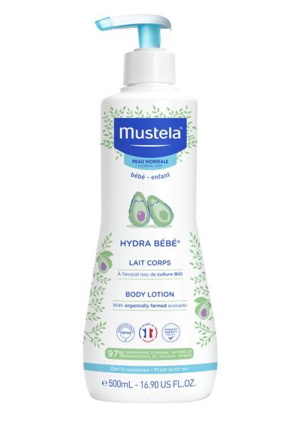 MUSTELA Hydra Bébé Körpermilch normale Haut 500 ml