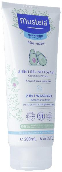 MUSTELA 2in1 Waschgel normale Haut (neu) 200 ml