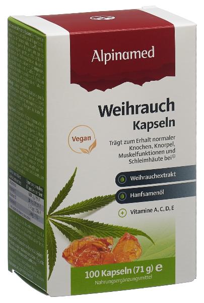 ALPINAMED Weihrauch Kaps 100 Stk