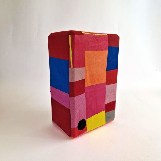 Recycelter Yoga-Block Sonnenuntergang