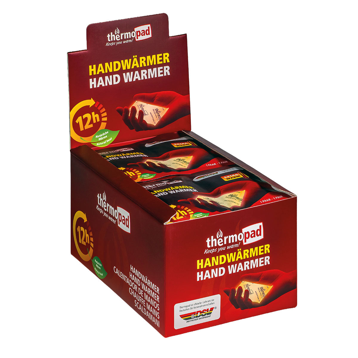 Thermopad Handwärmer Paar / Display à 30 Paar